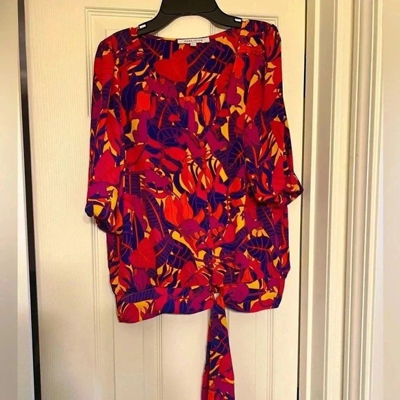 Rose and Olive blouse size L - Picture 1 of 4